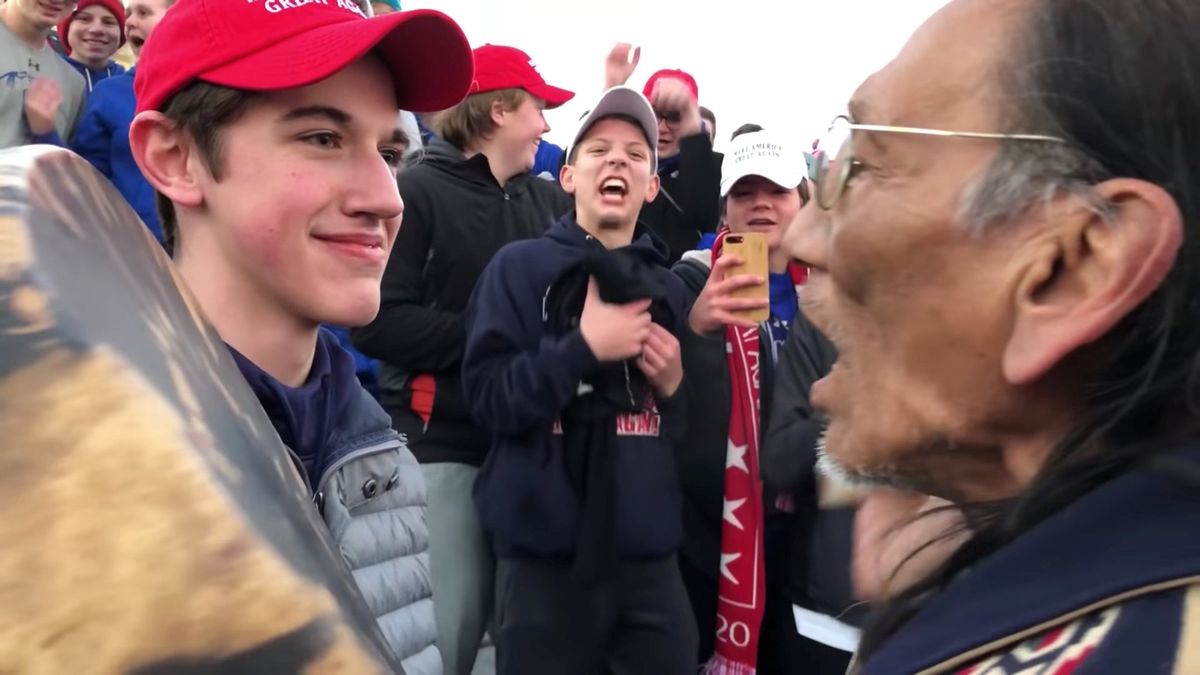 Katholischer Schuljunge in viralem Video: „Jetzt wünschte ich, ich wäre weggegangen“