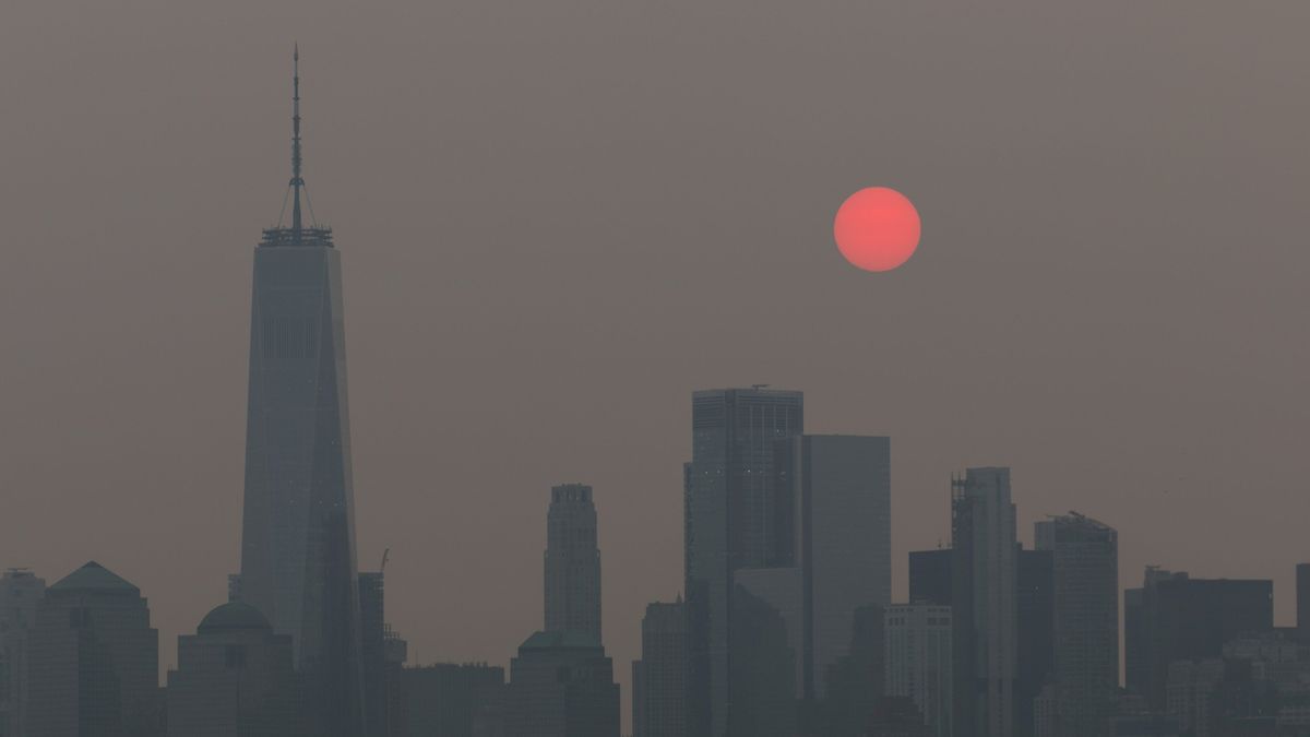 Der Rauch von Waldbränden im Westen hat es bis nach New York, D.C. und North Carolina geschafft