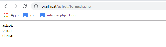 Sådan implementeres foreach loop i PHP med eksempler