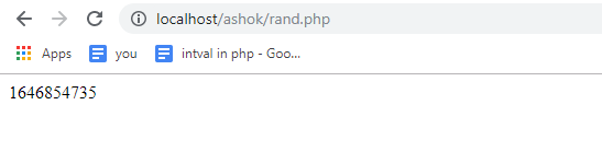 PHP இல் ஒரு சீரற்ற எண் ஜெனரேட்டரை எவ்வாறு செயல்படுத்துவது