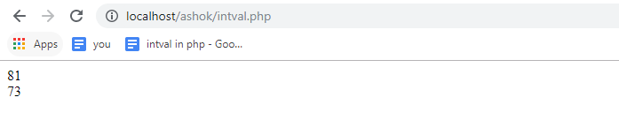 Paano Maipatupad ang Intval Sa PHP?
