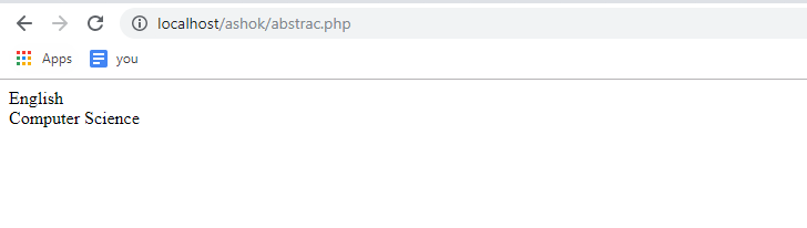 Com implementar la classe abstracta a PHP?